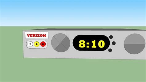 VERIZON FIOS Cable Box | 3D Warehouse