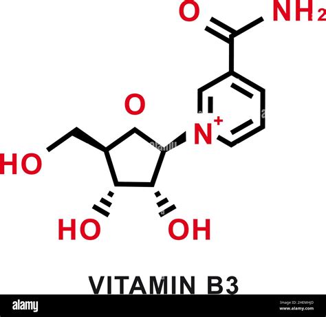 Vitamin B3 Chemical Formula Vitamin B3 Chemical Molecular Structure