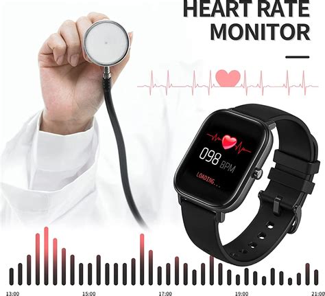 Fitness Tracker Blood Pressure Heart Rate Monitor Blood Oxygen Activity ...