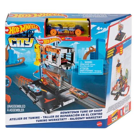 Pista Hot Wheels Estação de Reparos Mattel Paraná Plásticos Mega Store