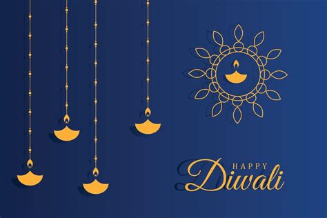 Happy Diwali Background 10515736 Vector Art At Vecteezy