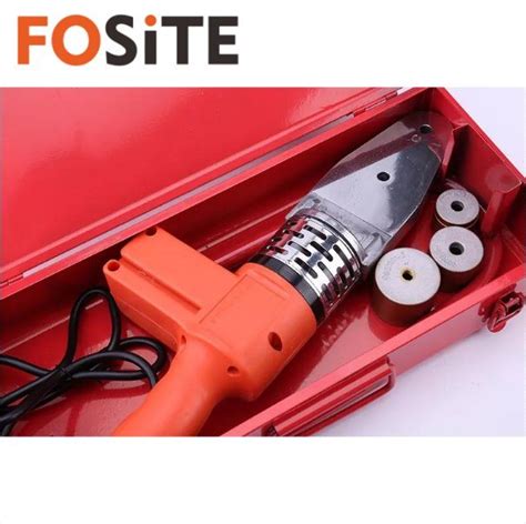 Fosite Ppr Pe Heat Fusion Welding Machine Hot Melt Plastic Tube Welders Hot Heating Melting
