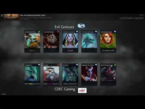 Epic Eg Vs Cdec Game Ti Grand Finals Full Game Youtube