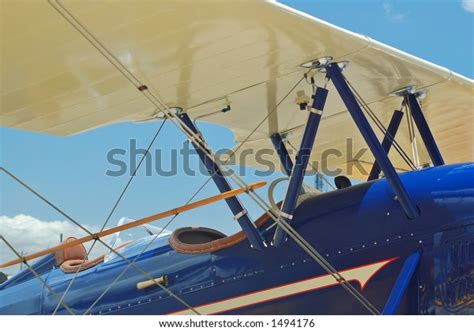 Cockpit Boeing Stearman Biplane Stock Photo (Edit Now) 1494176