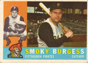 Topps Smoky Burgess Trading Card Database