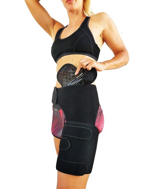 Copper Compression Hip Brace Sciatica Groin Wrap For Pain Relief