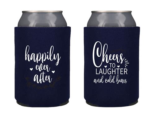 Wedding Can Cooler Svg Bundle Beer Hugger Svg Stubby Cooler Svg