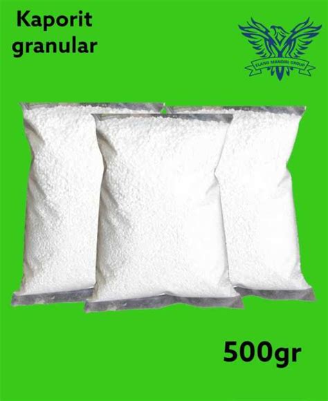 KAPORIT TCCA Granular Kemasan 500gr Kadar 90 Obat Penjernih Air Kolam