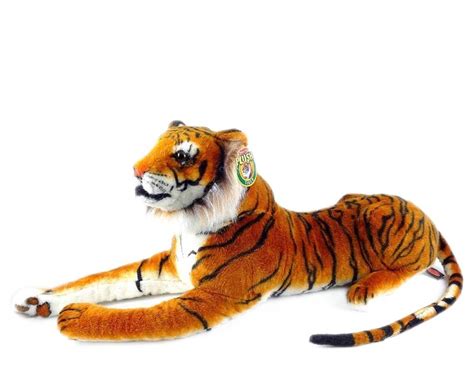 Simulation Animal Tiger Plush Toy Large Amazing Realistic Tigers ...