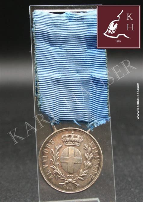 Medaglia Dargento Al Valor Militare Nominativa Great War Honour