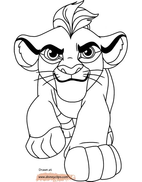 Lion Guard Coloring Pages Printable - KiaraqoMiller