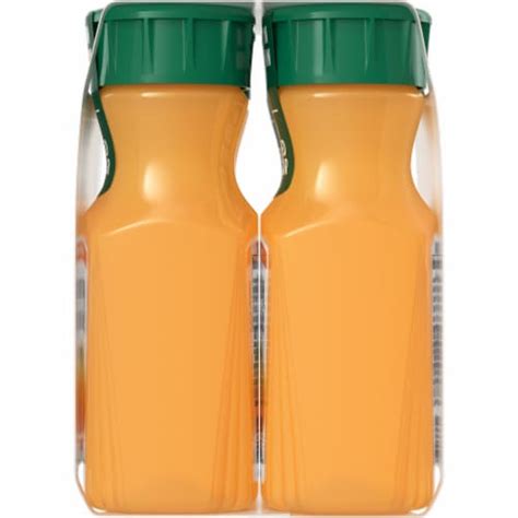 Simply Orange Mini Pulp Free Juice Drink 4 Bottles 8 Fl Oz Kroger