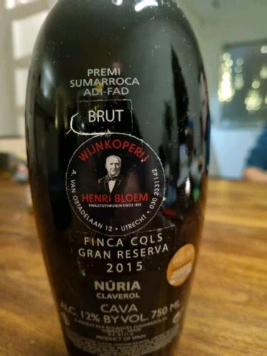 Sumarroca Núria Claverol Finca Cols Gran Reserva Brut Vivino US