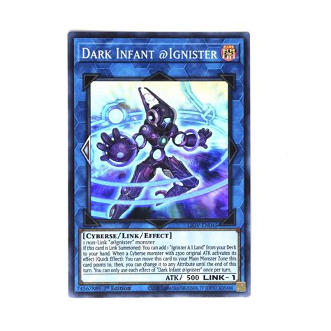 Yugioh Dark Infant Ignister Liov En045 1st Edition Super Rare Nmm 3x Ebay