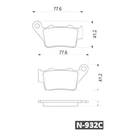 Pastilha De Freio Traseira Cerâmica Ktm Duke 390 2015 A 2023 Freio Max