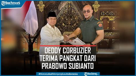 Keren Deddy Corbuzier Terima Pangkat Letnan Kolonel Tituler Dari