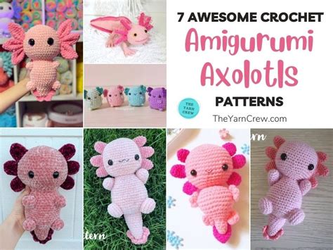 Axolotl Amigurumi Free Crochet Pattern Loops Love Crochet Off