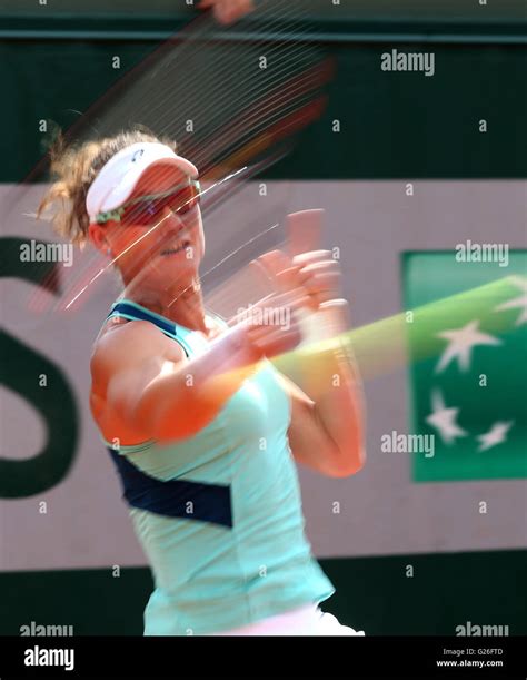 Paris France 25th May 2016 Samantha Stosur Of Australia Returns The