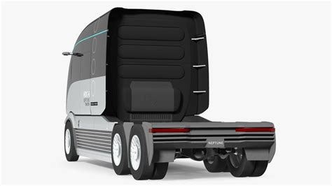 3d Hyundai Hdc 6 Neptune Concept Fuel Cell Electric Heavy Duty Truck