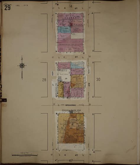 Image 30 Of Sanborn Fire Insurance Map From San Diego San Diego County California Library