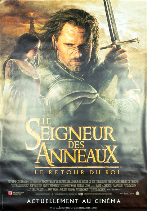 Le Seigneur Des Anneaux Le Retour Du Roi Affiche Cine