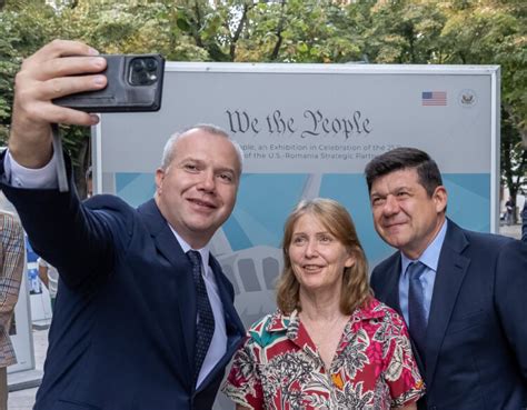 Ambassador Kathleen Kavalec At The We The People Exhibit Opening In