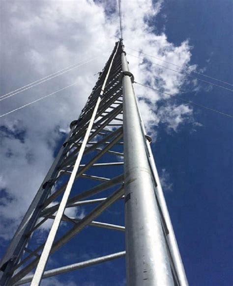 China Customized Monopole Wireless Telecommunications Tower