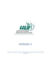 PP A2 Ascencio García docx SEMANA 2 Alan Ascencio García Pruebas y