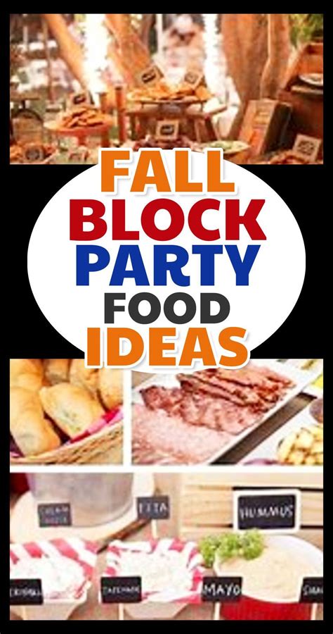 Block Party Finger Food Best Ideas To Buy Make Or Take Block Party