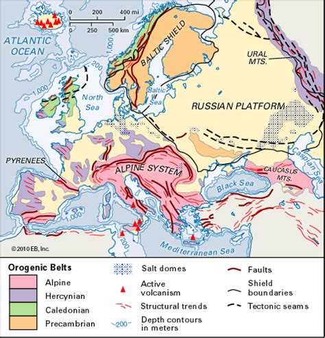 Baltic Shield Tectonic Map Of Europe Kids Encyclopedia Childrens