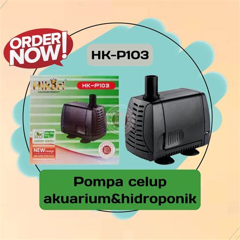 Jual Pompa Aquarium Hikari HK P 103 Mesin Pompa Air Kolam Quality