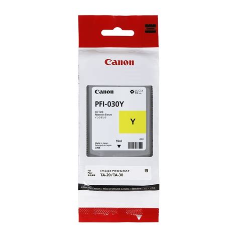 Canon Pfi Y Cartucho De Tinta Amarillo Kemik Guatemala