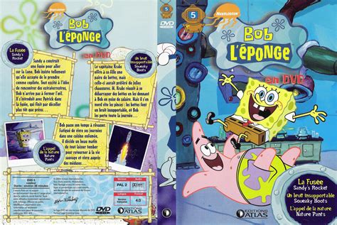 Jaquette DVD de Bob l éponge vol 05 Cinéma Passion