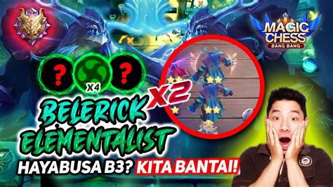 Double Belerick Elementalist Unlimited Ulti Hayabusa Bintang