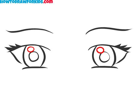 How To Draw Easy Anime Eyes Step By Step