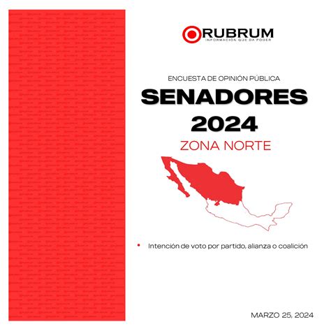 Tendencia En La Elecci N De Senadores En Zona Norte De Marzo De