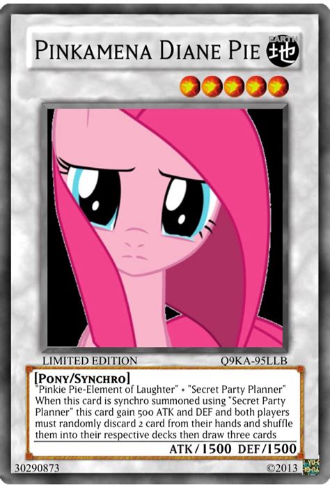 Pinkamena Diane Pie Card By Stromcloudnightfury On Deviantart