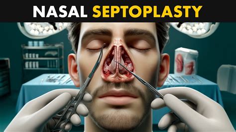 Nasal Septoplasty Procedure 3D Animation YouTube