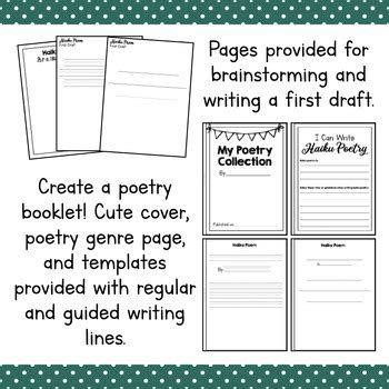 Haiku Poetry Anchor Charts Examples And Templates Writing Poems