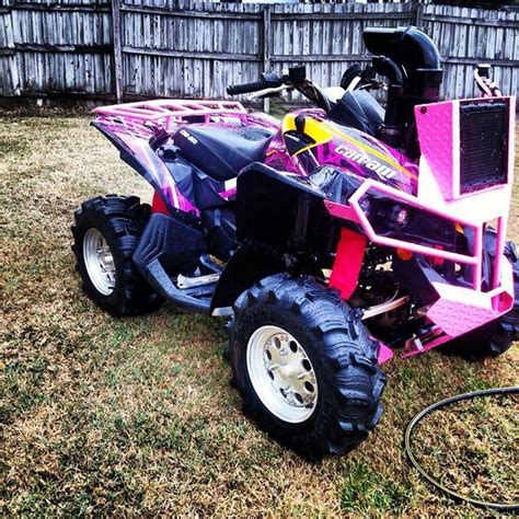 I Need A Boss Pink Four Wheeler Like This With All The Bells And Whistles Pink Four Wheeler