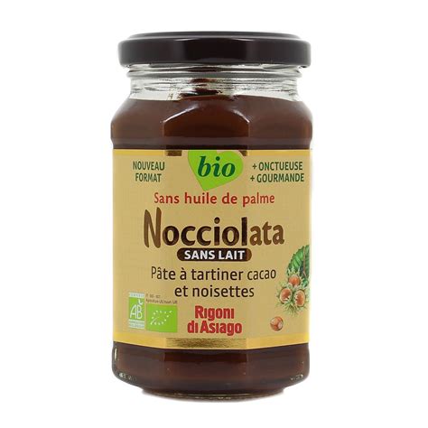 Nocciolata Rigoni Di Asiago Pâte à Tartiner Cacao et Noisettes