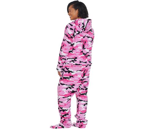 Forever Lazy Fleece Adult Onesie With Pocket Hood And Removable Feet