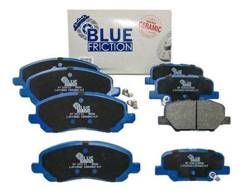 Kit Pastilha De Freio Mitsubishi Asx 2017 2018 2019 Cerâmica Blue