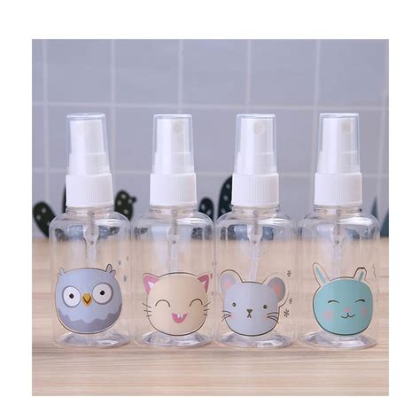 Amazon Pcs Refillable Bottles Transparent Plastic Perfume