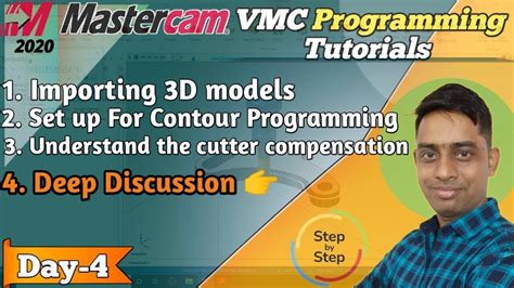 Mastercam 2023 Contour Programming A Step By Step Guide For Beginners