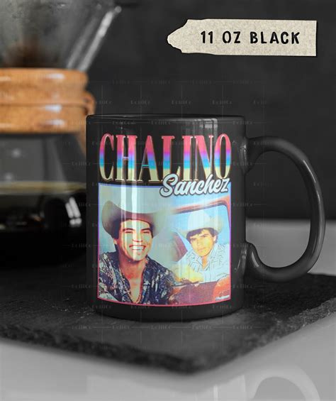 Chaalino Sanchezz Coffee Mug Camacho Ariel Mug Vintage Old 90s Coffee Mug Corridos Mexican