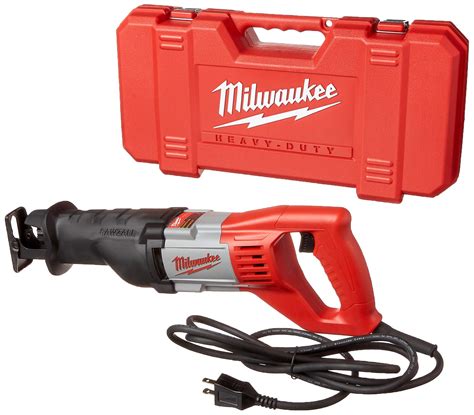 Milwaukee 15 Amp 1 1 4 Stroke Orbital Super Sawzall Reciprocating Saw With Hard Case 6538 21 The