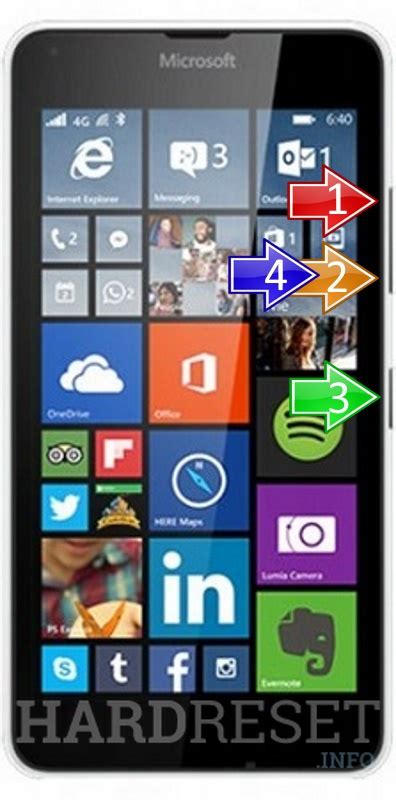 How To Do A Hard Reset On MICROSOFT Lumia 640 LTE HardReset Info