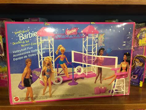 Vintage Sparkle Beach Barbie Accessories Set Toys Games Other Toys