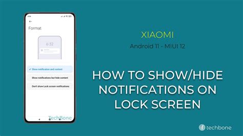 How To Show Hide Notifications On Lock Screen Xiaomi Android